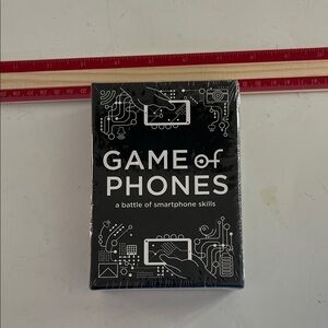 Game of Phones Board Game - Black
